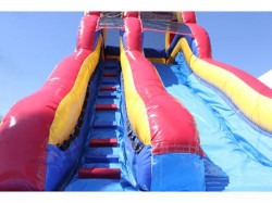 1820H20Blue202 1718370399 18' High Blue Slide Wet n Dry